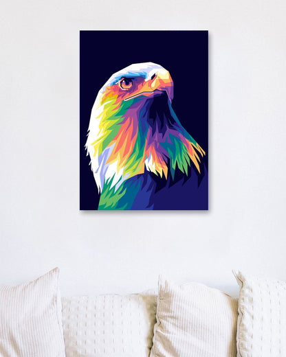 Eagle Pop Art - @WpapArtist