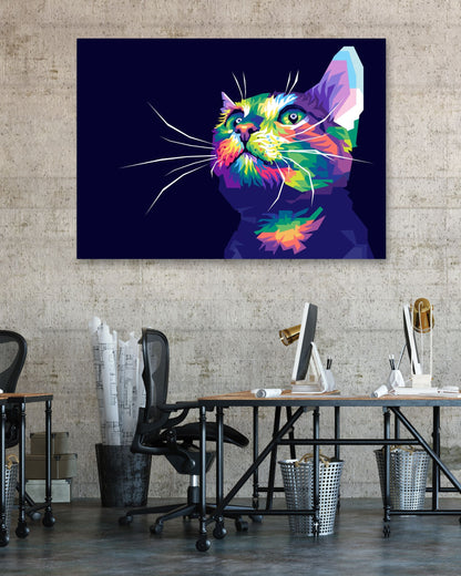 Cat Pop Art - @WpapArtist