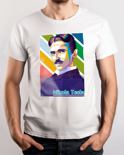 Nicola Tesla Pop Art - @WpapArtist