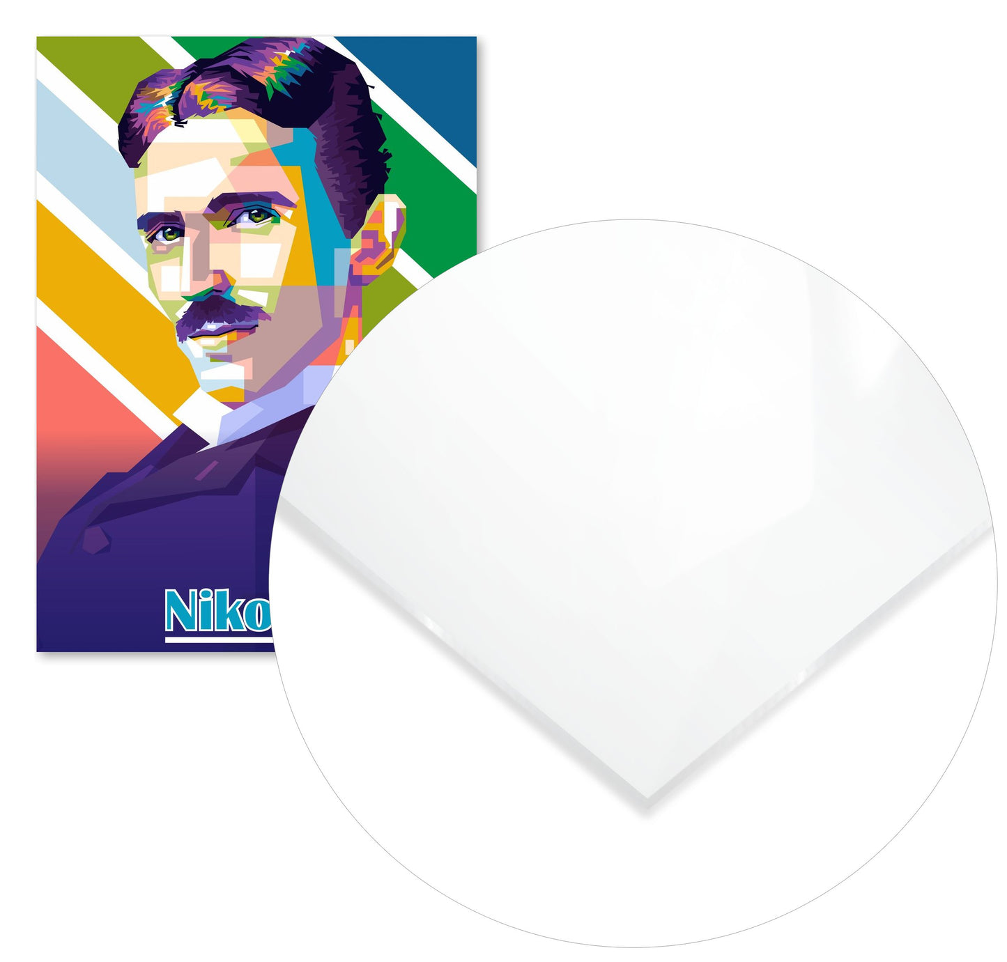 Nicola Tesla Pop Art - @WpapArtist