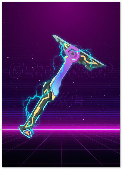 Glitchpop Axe Valorant - @nueman