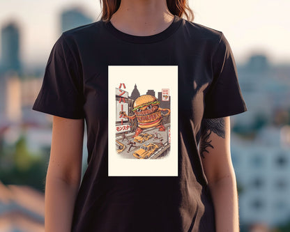 Burgerzilla - @Ilustrata