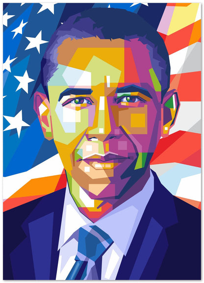 Barrack Obama Pop Art - @WpapArtist