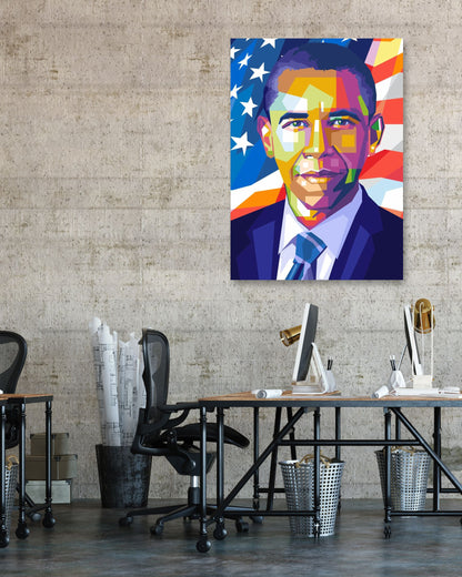 Barrack Obama Pop Art - @WpapArtist