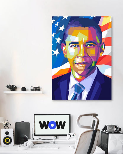 Barrack Obama Pop Art - @WpapArtist
