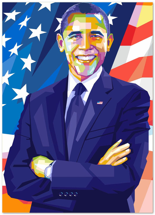 Barrack Obama WPAP - @WpapArtist