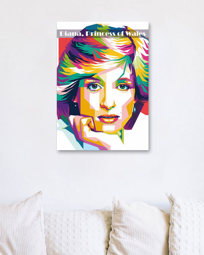 Diana Pop Art - @WpapArtist