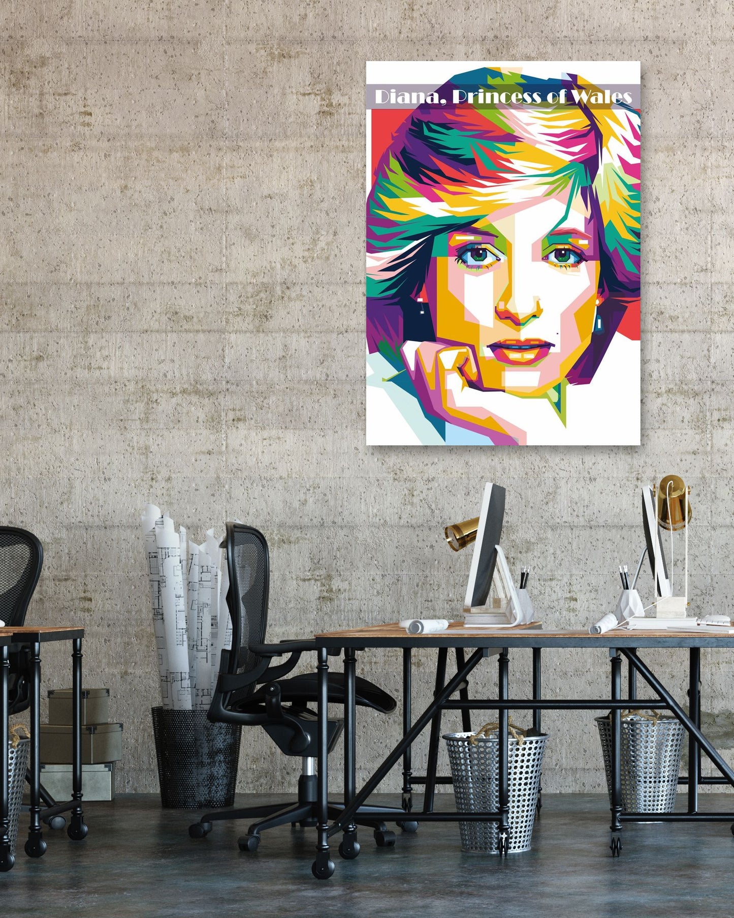 Diana Pop Art - @WpapArtist