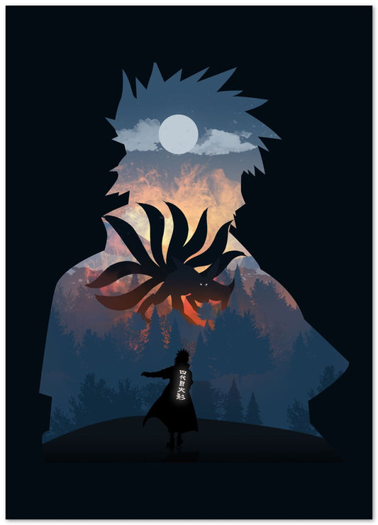 Simple Design Yondaime - @WpapArtist