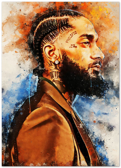 splatter by nipsey hussle - @4147_design