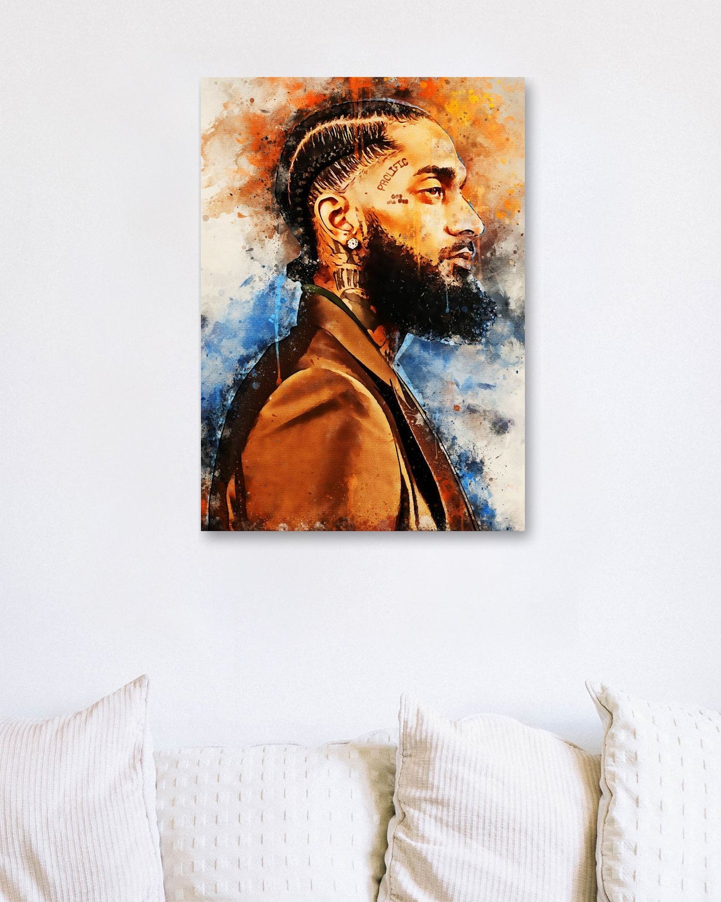 splatter by nipsey hussle - @4147_design