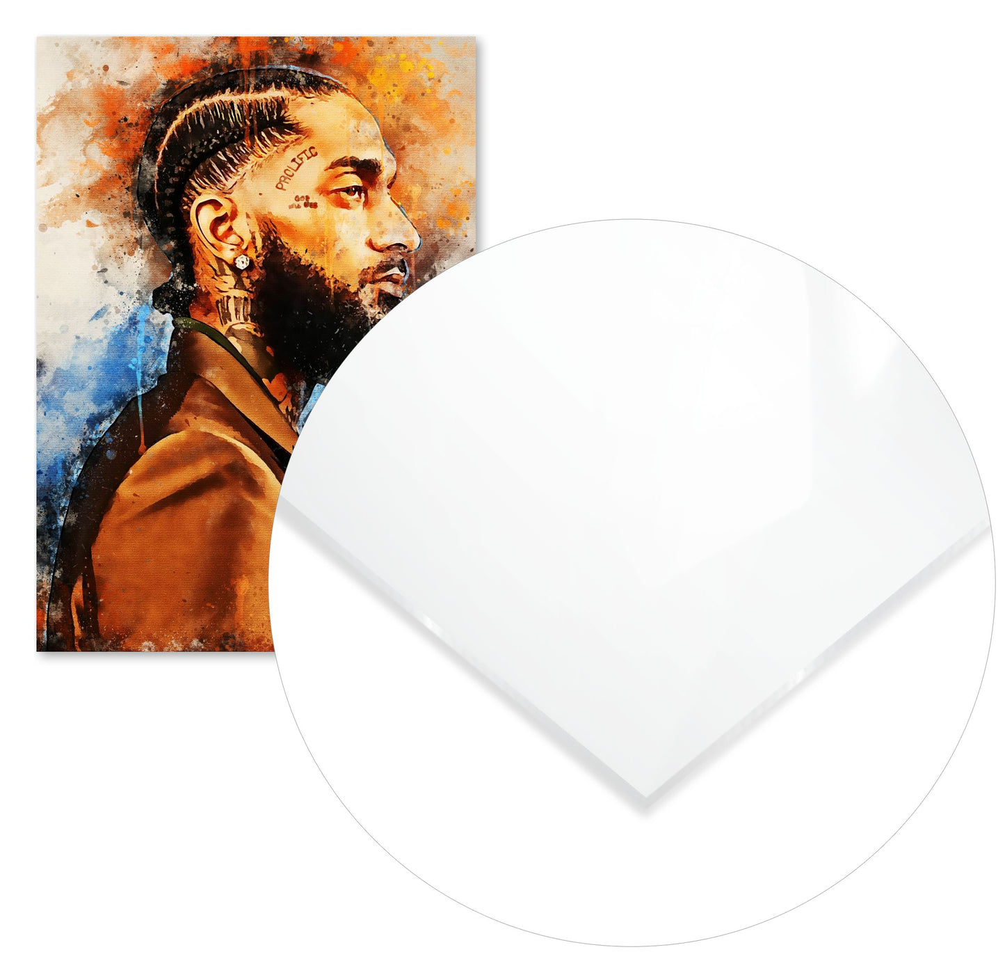 splatter by nipsey hussle - @4147_design