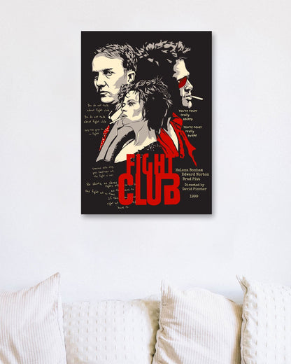 Fight club movie - @insaneclown