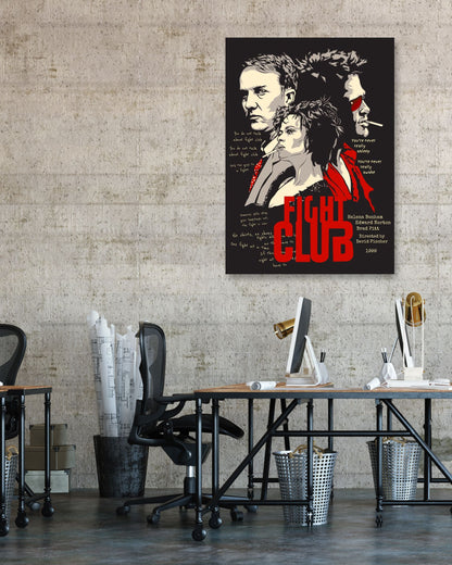 Fight club movie - @insaneclown