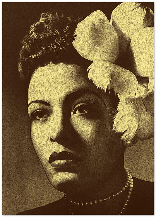 Billie Holiday  Retro Vintage #1 - @oizyproduction