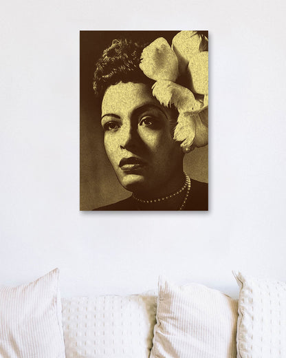 Billie Holiday  Retro Vintage #1 - @oizyproduction