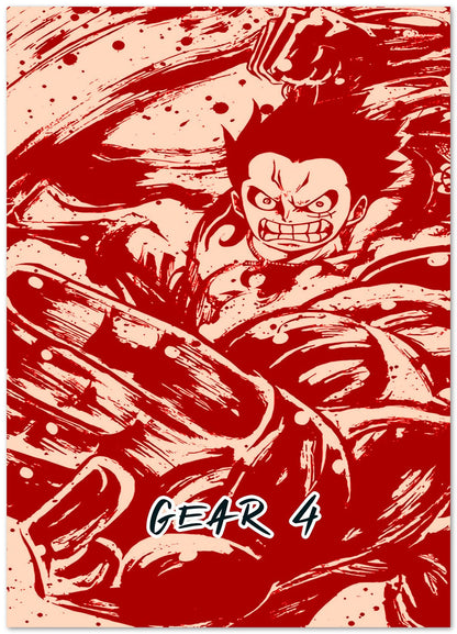 Luffy Gear 4 - @RezekiArt