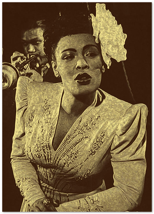 Billie Holiday Classic Retro Vintage #2 - @oizyproduction