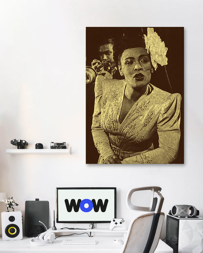 Billie Holiday Classic Retro Vintage #2 - @oizyproduction