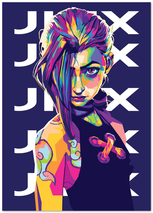 Jinx Arcane League of Legends - @DavidArt