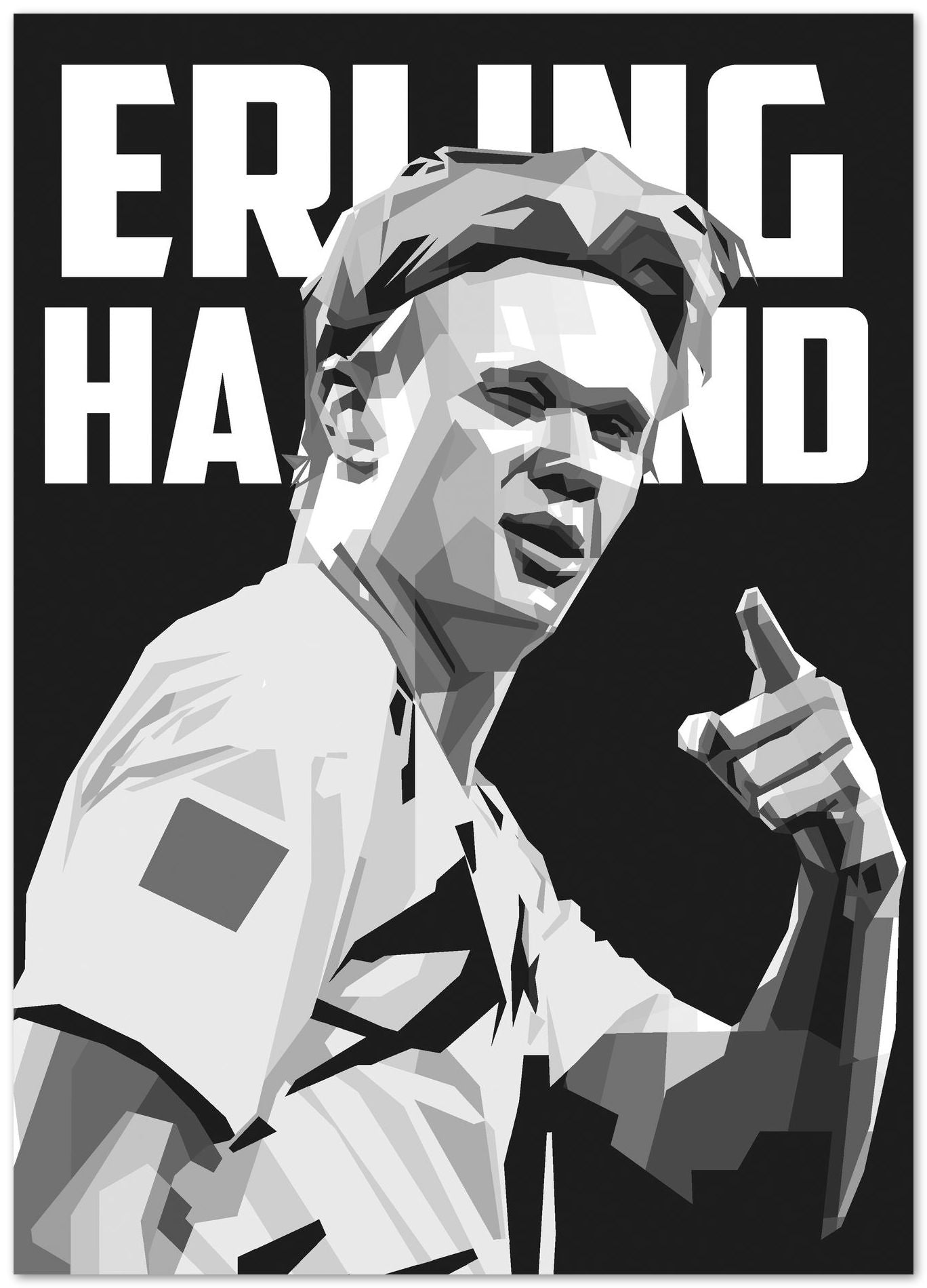 Erling Haaland1 - @PopArtMRenaldy