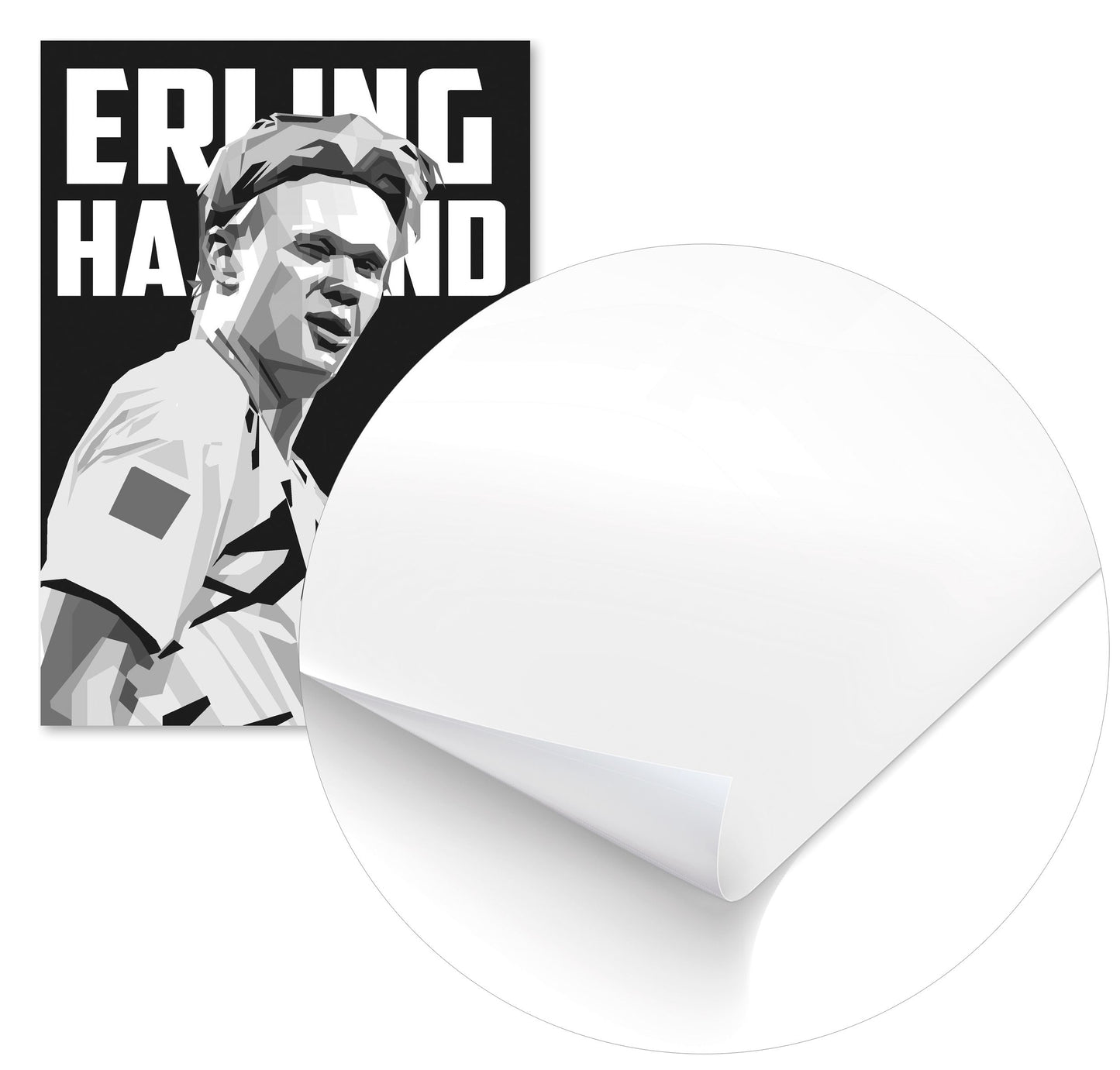 Erling Haaland1 - @PopArtMRenaldy