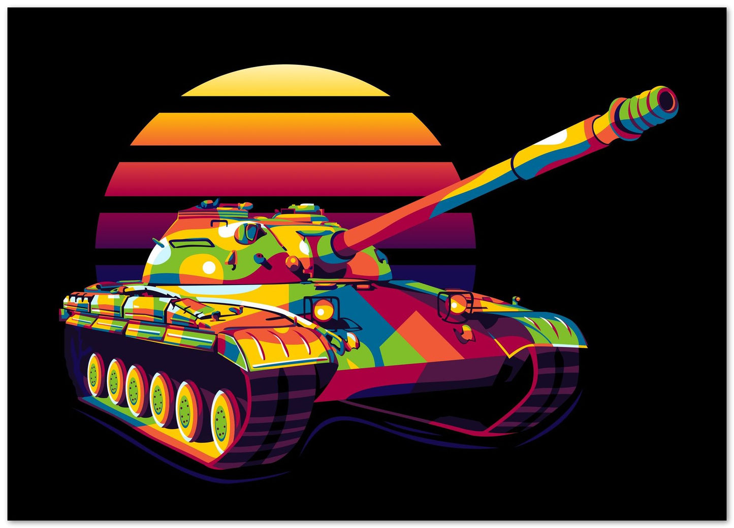 Object 430 in Pop Art Illustration - @lintank_popart