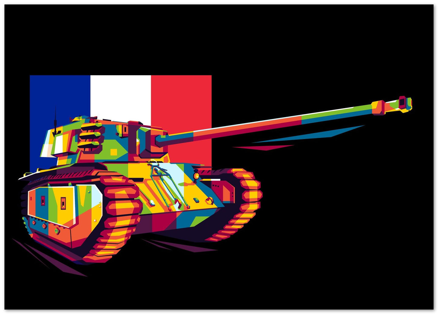 ARL 44 in WPAP Illustration - @lintank_popart