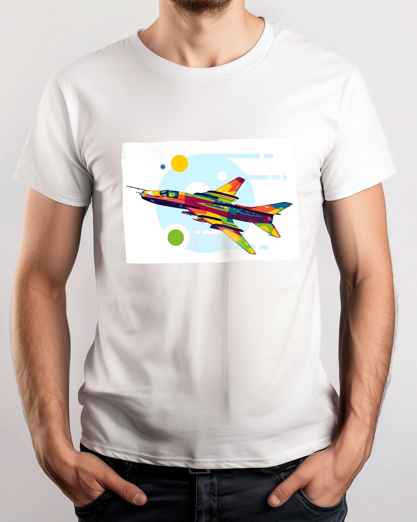 SU-22M in Pop Art Illustration - @lintank_popart