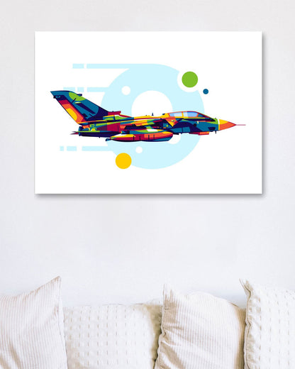 Tornado GR4 in Pop Art Illustration - @lintank_popart