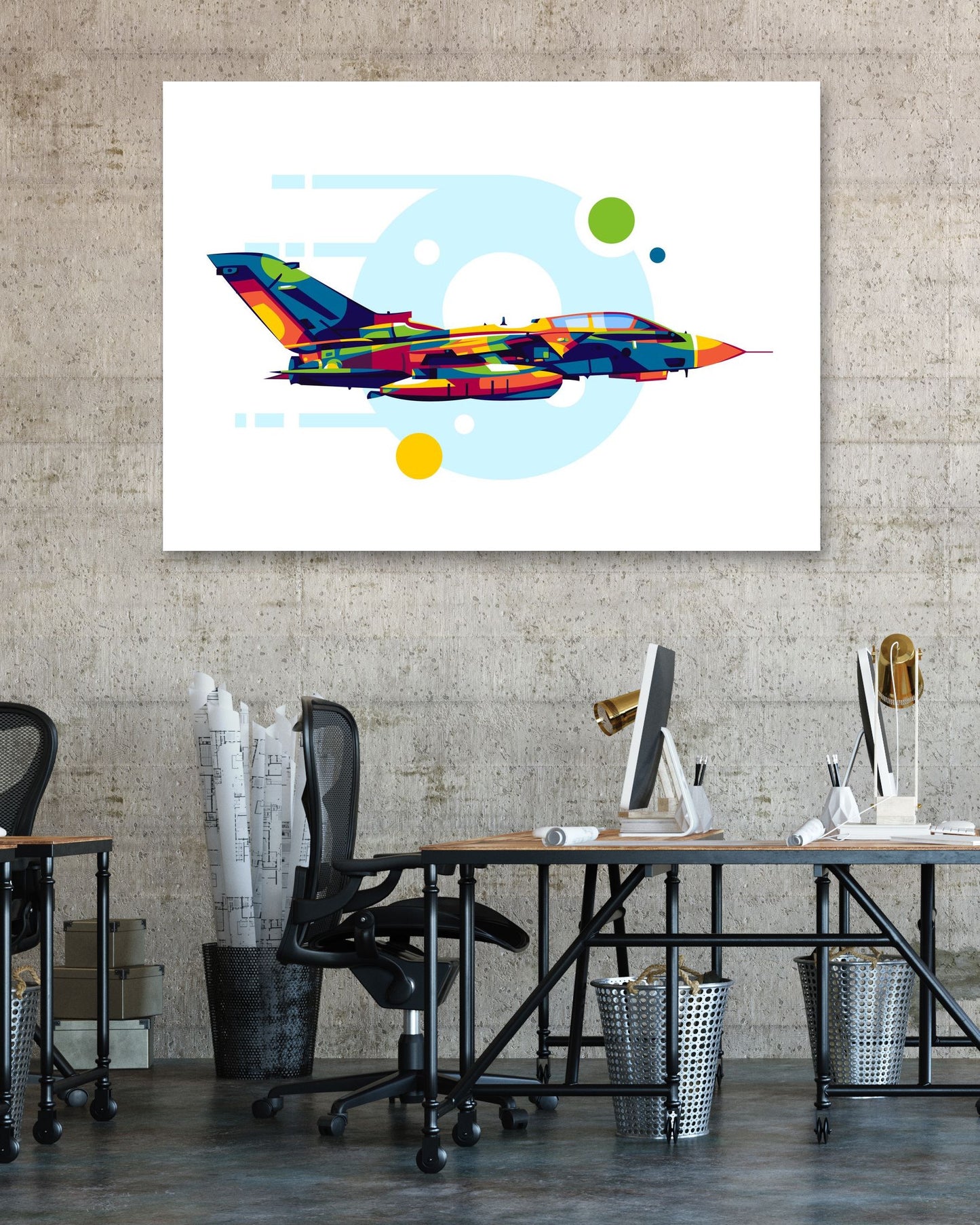 Tornado GR4 in Pop Art Illustration - @lintank_popart