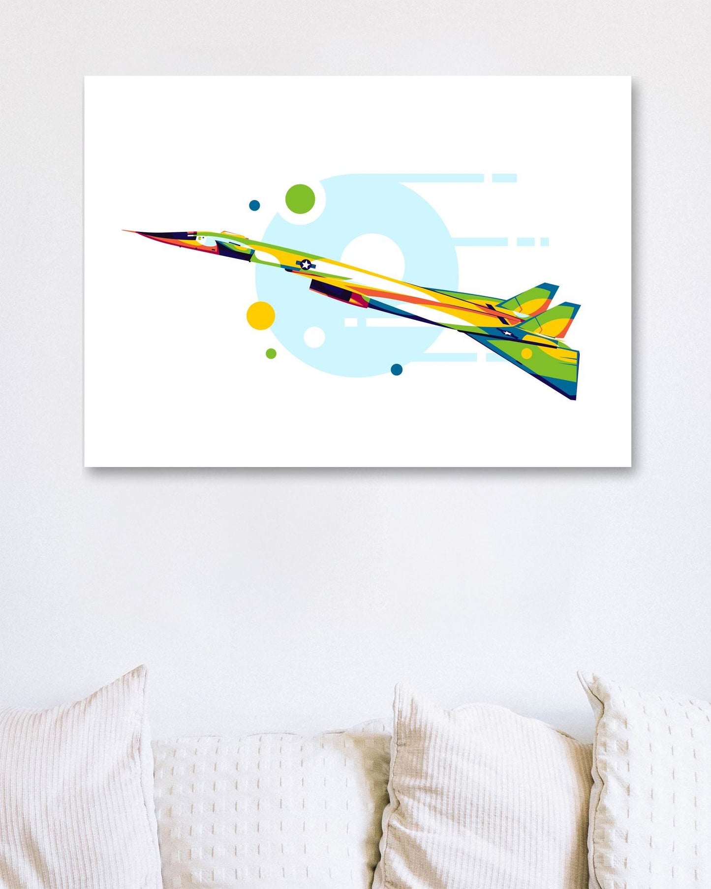 XB-70 in Pop Art Illustration - @lintank_popart