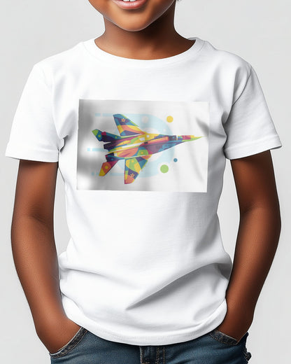 MiG-29A in Pop Art Illustration - @lintank_popart