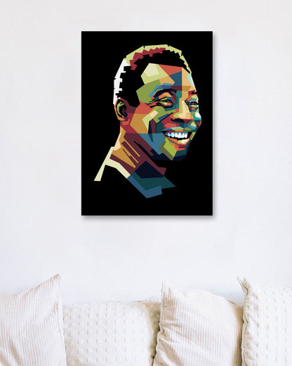 PelÃ© pop art - @ADart