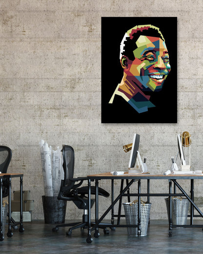 PelÃ© pop art - @ADart