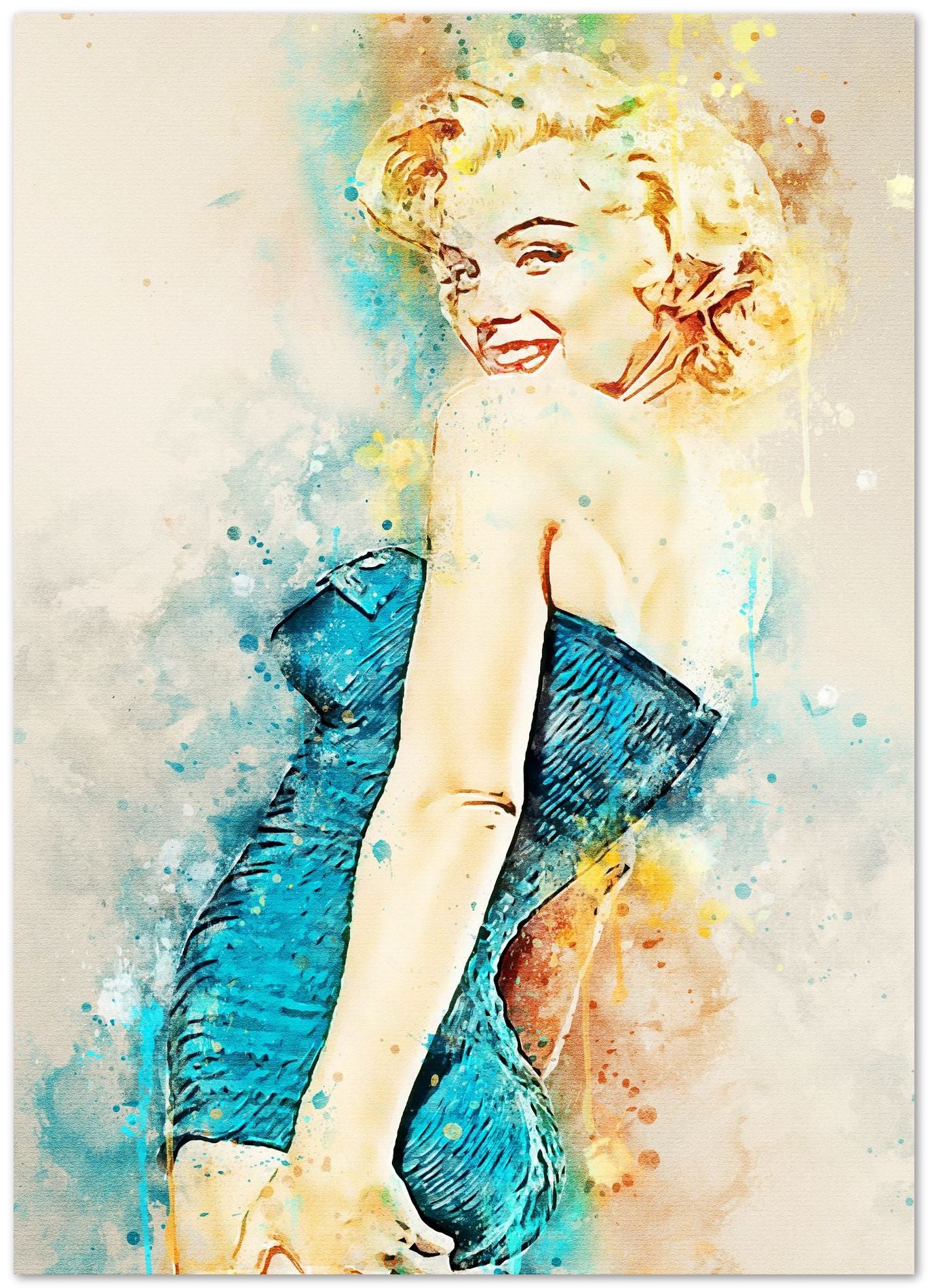 splatter by marilyn monroe - @4147_design