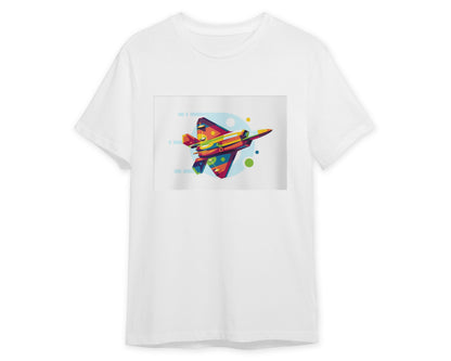 F-22 Raptor Backside in Pop Art Illustration - @lintank_popart