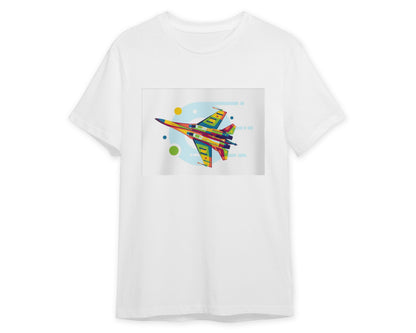 SU-35 Backside in Pop Art Illustration - @lintank_popart