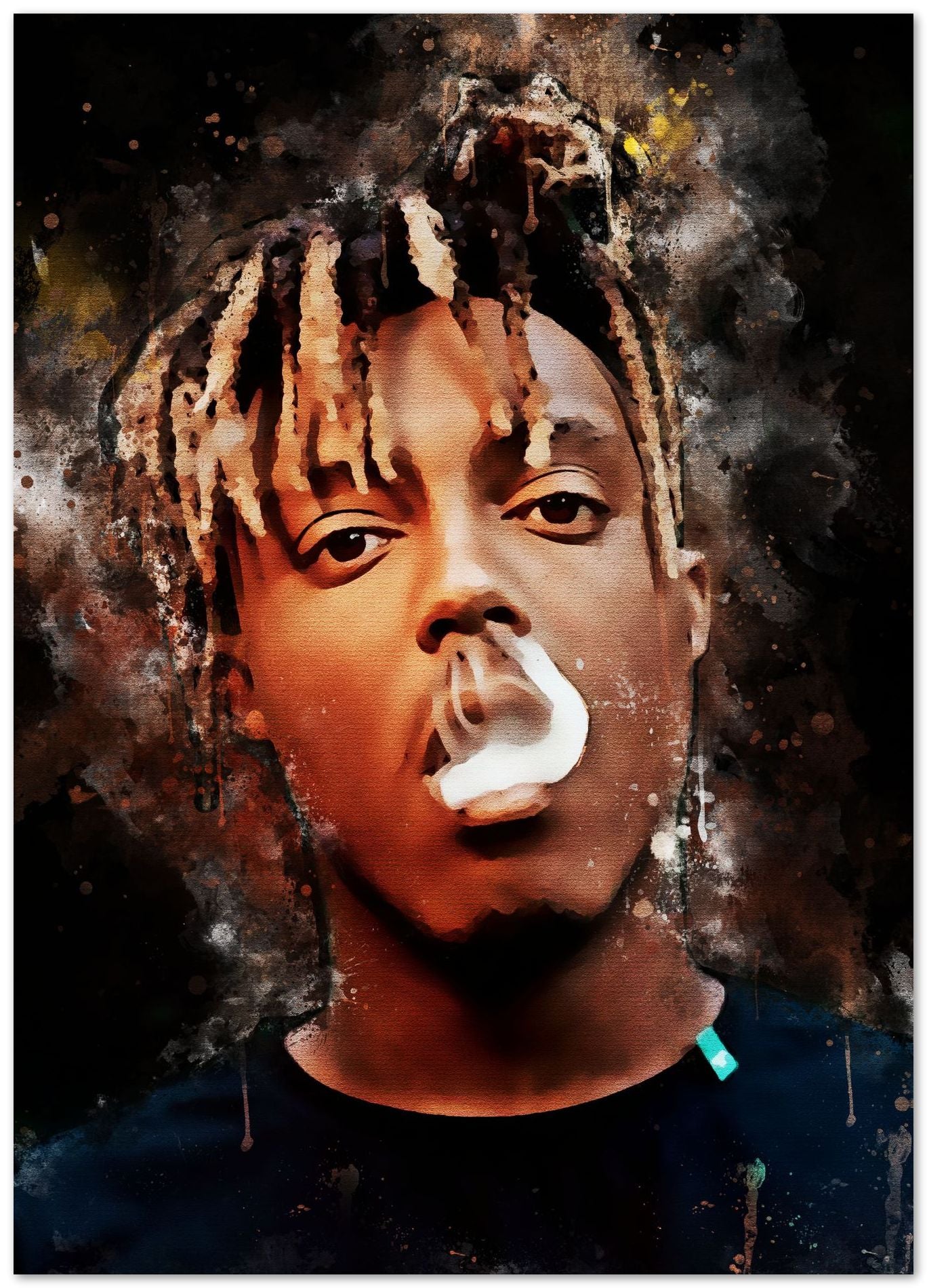 splatter by juice wrld - @4147_design