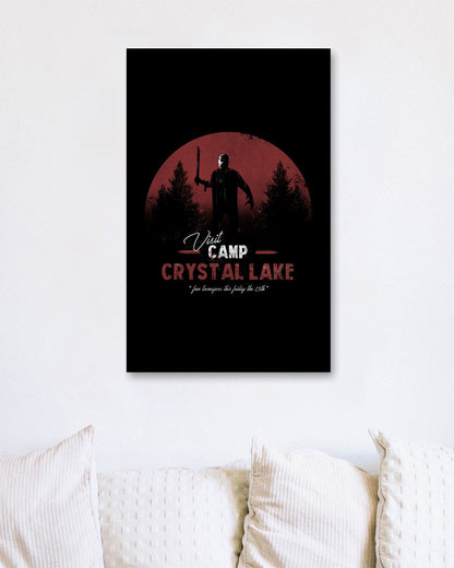 Visit the Crystal Lake - @Ilustrata