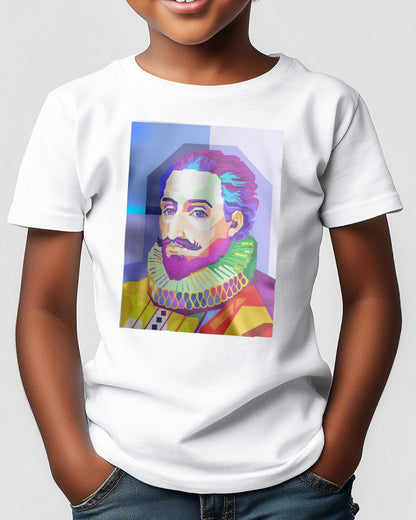 Miguel de Cervantes in WPAP - @WPAPbyiant