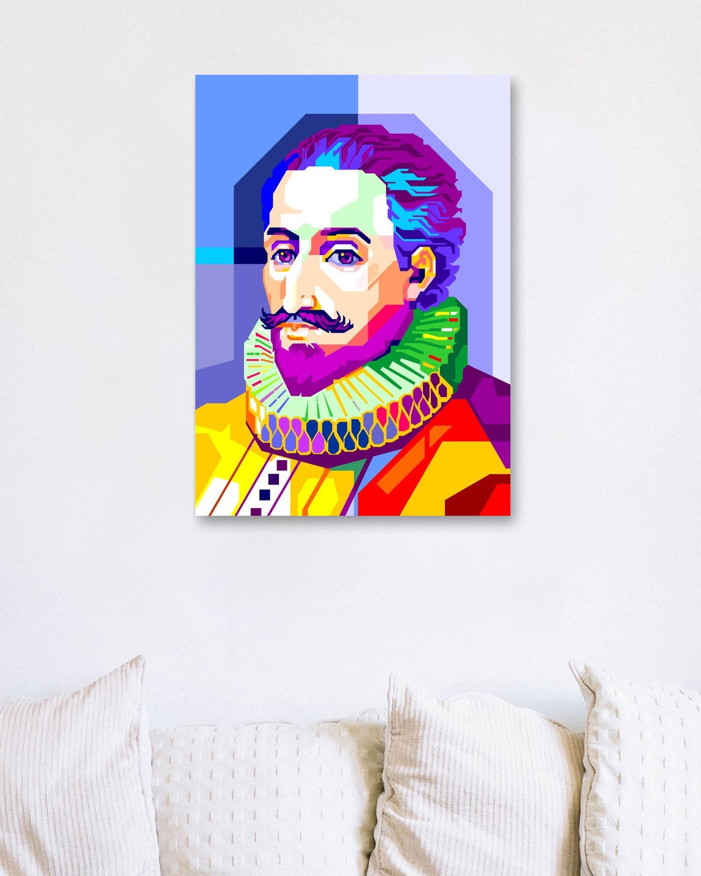 Miguel de Cervantes in WPAP - @WPAPbyiant