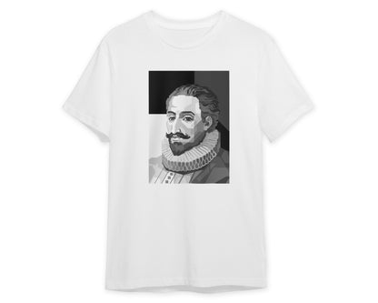 Miguel de Cervantes in Greyscale - @WPAPbyiant