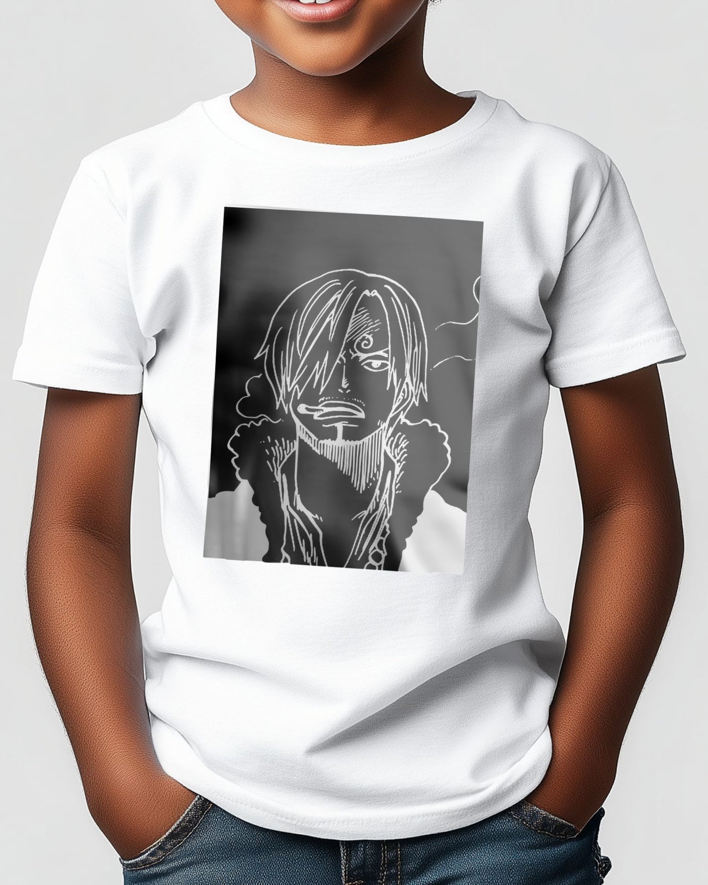 Sanji line black white - @SNEAKHEAD