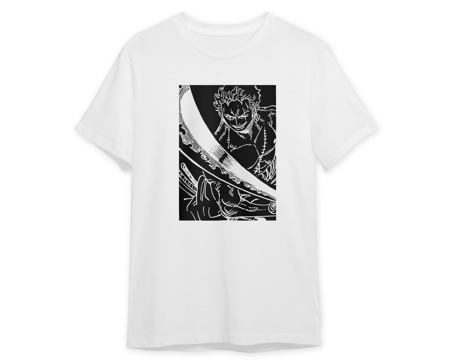 Roronoa zoro line black white - @SNEAKHEAD