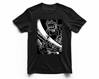 Roronoa zoro line black white - @SNEAKHEAD