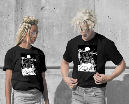 Zoro line black white - @SNEAKHEAD