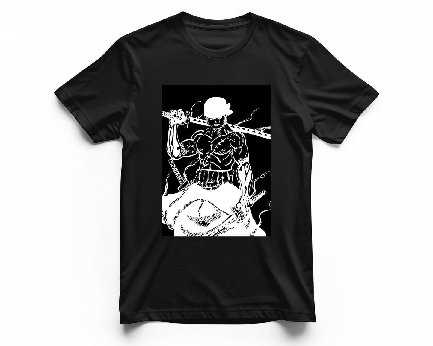 Zoro line black white - @SNEAKHEAD