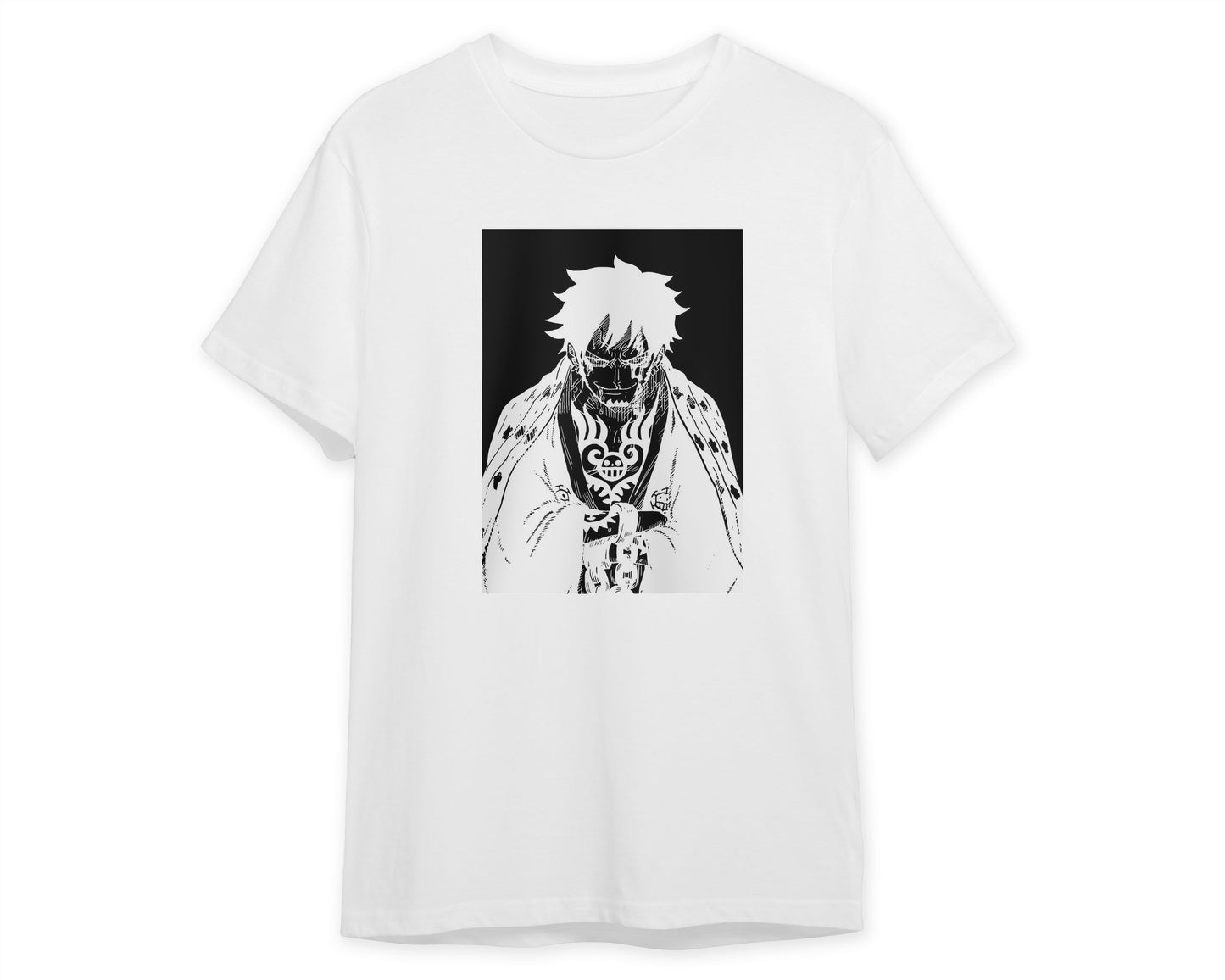 D.luffy line black white - @SNEAKHEAD