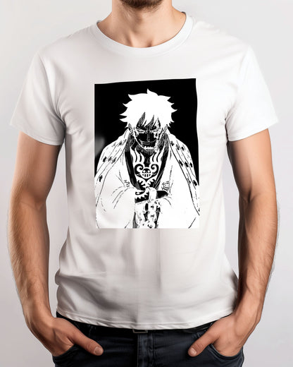 D.luffy line black white - @SNEAKHEAD